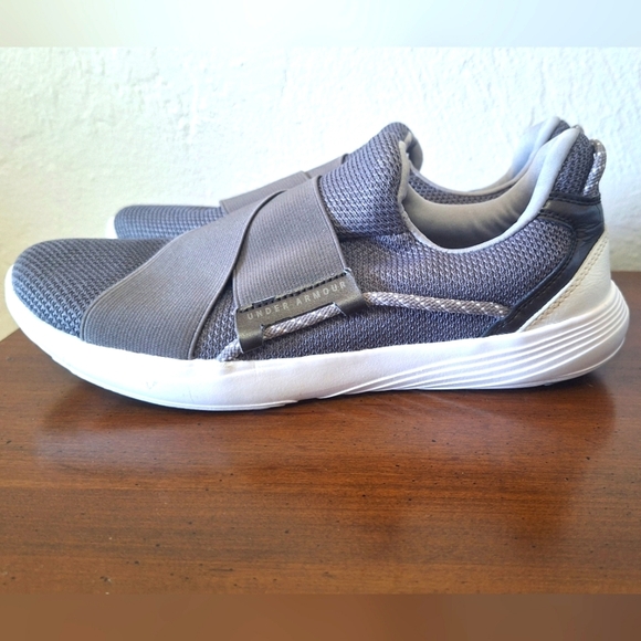 Under Armour Gray Precision Women's Sneakers Size 8 - Picture 3 of 11